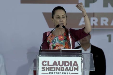 Enlista Claudia Sheinbaum los 100 puntos de su Proyecto de Nación