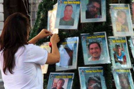 Madres de desaparecidos en México claman ayuda en EU