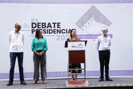 Cede INE ante peticiones para segundo debate presidencial